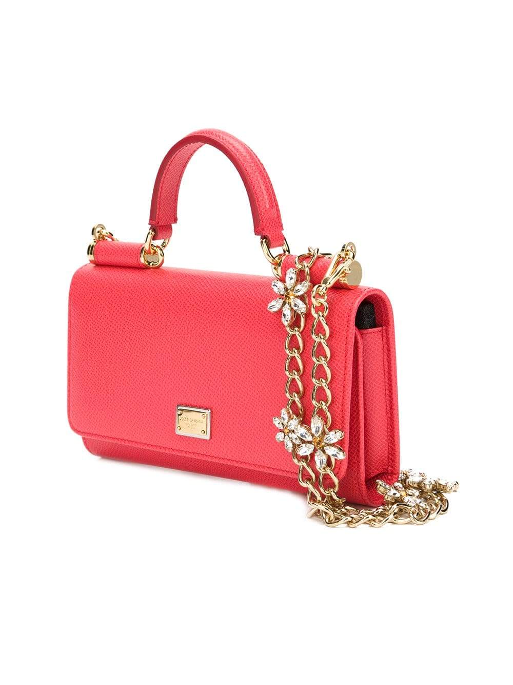 DOLCE & GABBANA-Sicily Von Crystal Belt And Wallet-IBISCUS