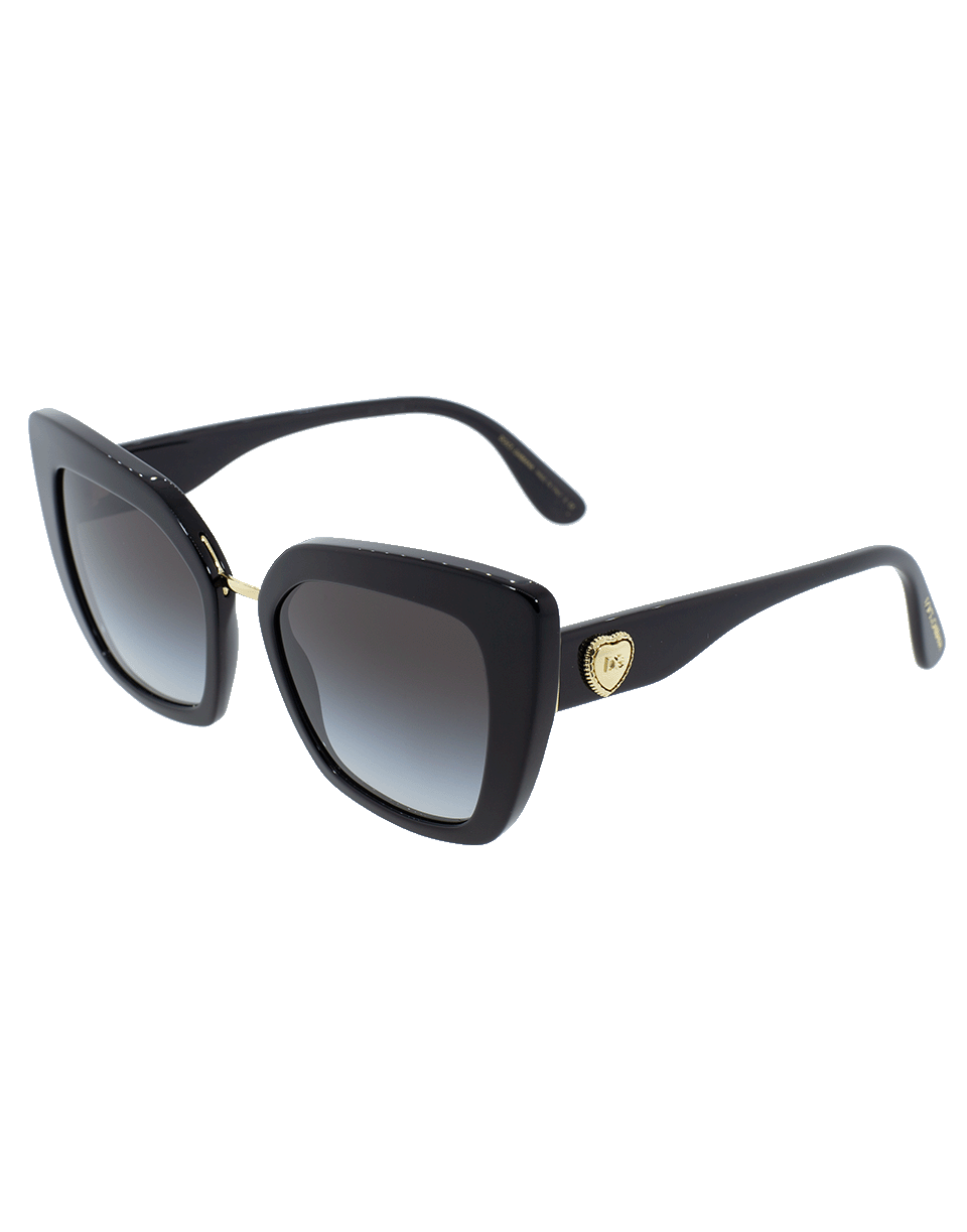 DOLCE & GABBANA-Black Devotion Sunglasses-BLACK