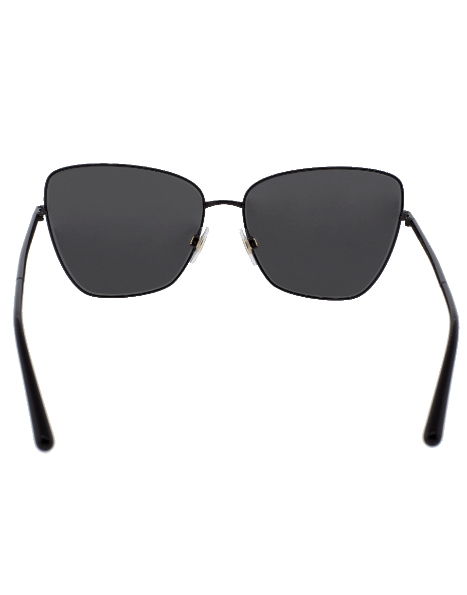 DOLCE & GABBANA-Metal Frame Sunglasses-BLACK