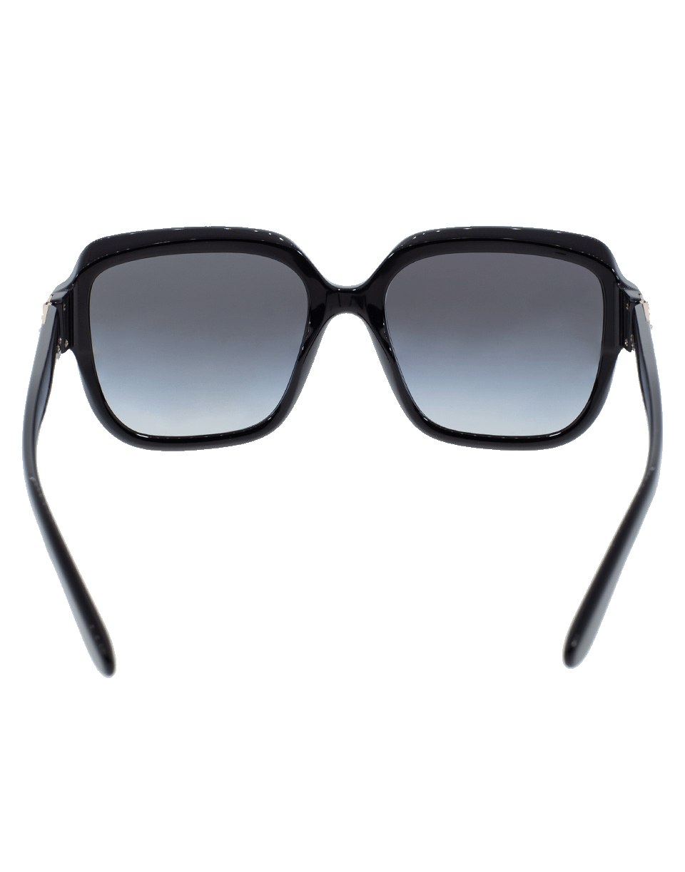 DOLCE & GABBANA-Square Sunglasses-BLACK