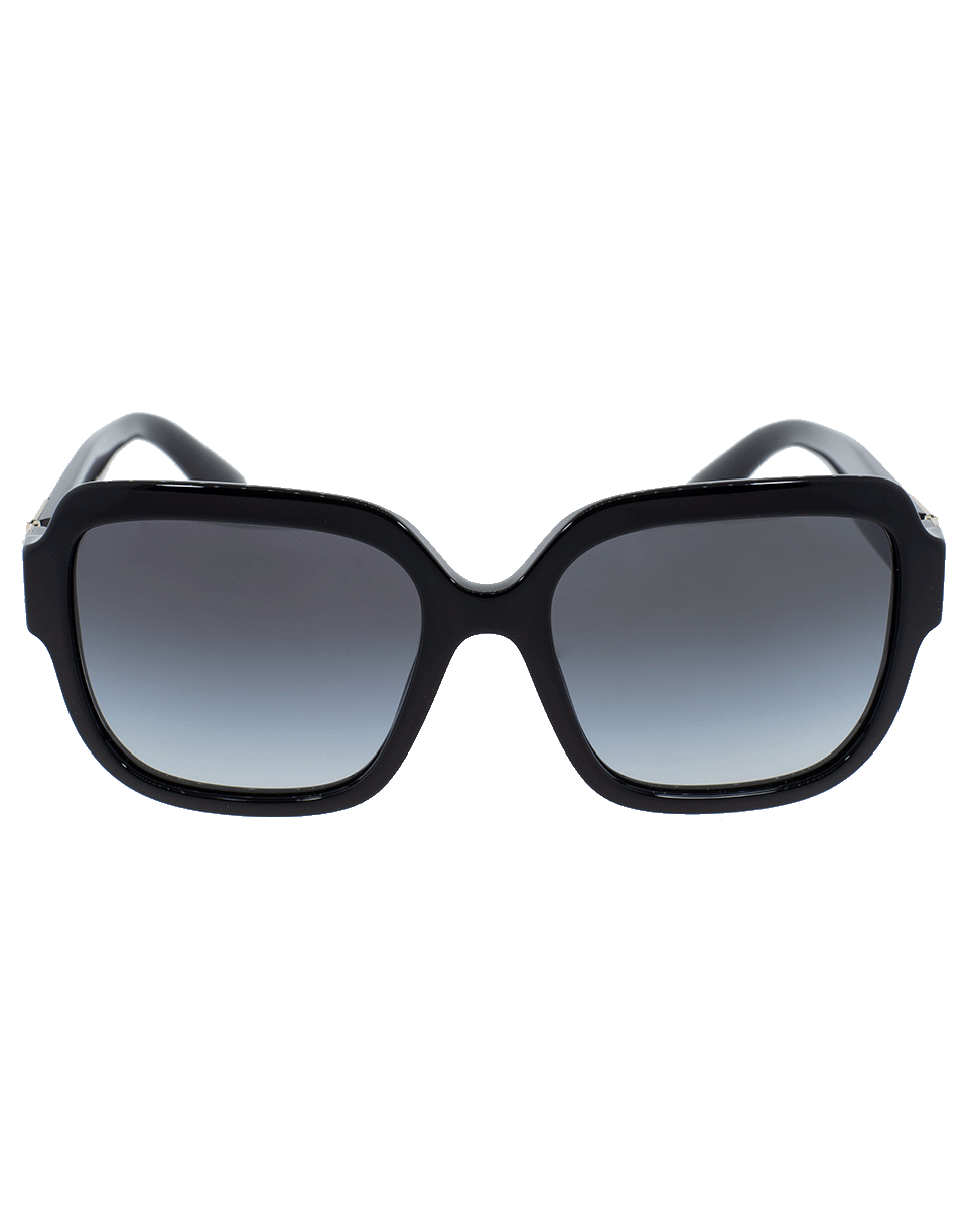 DOLCE & GABBANA-Square Sunglasses-BLACK