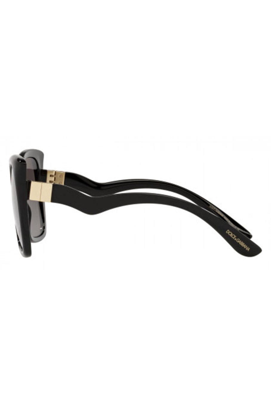 DOLCE & GABBANA-Butterfly Sunglasses-BLKLTGRY