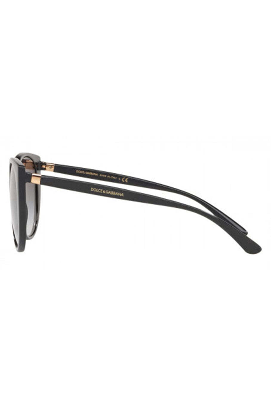DOLCE & GABBANA-Cat Eye Sunglasses-BLKLTGRY