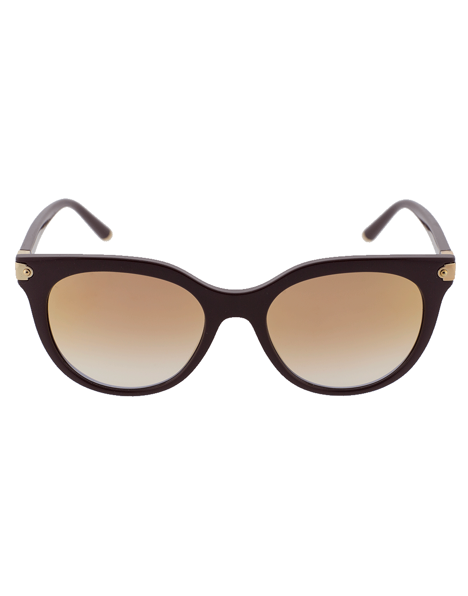 DOLCE & GABBANA-Medium Frame Sunglasses-BORDEAUX