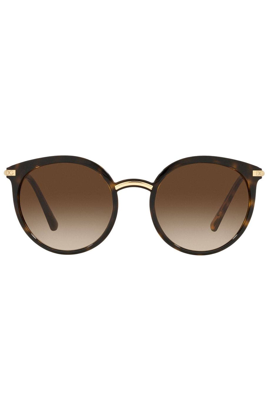 DOLCE & GABBANA-Gradient Brown Havanna Sunglasses-BRNHAVAN