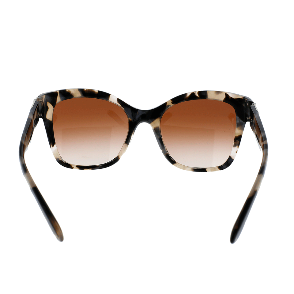 DOLCE & GABBANA-Pearl Grey Havana Sunglasses-HAVANA