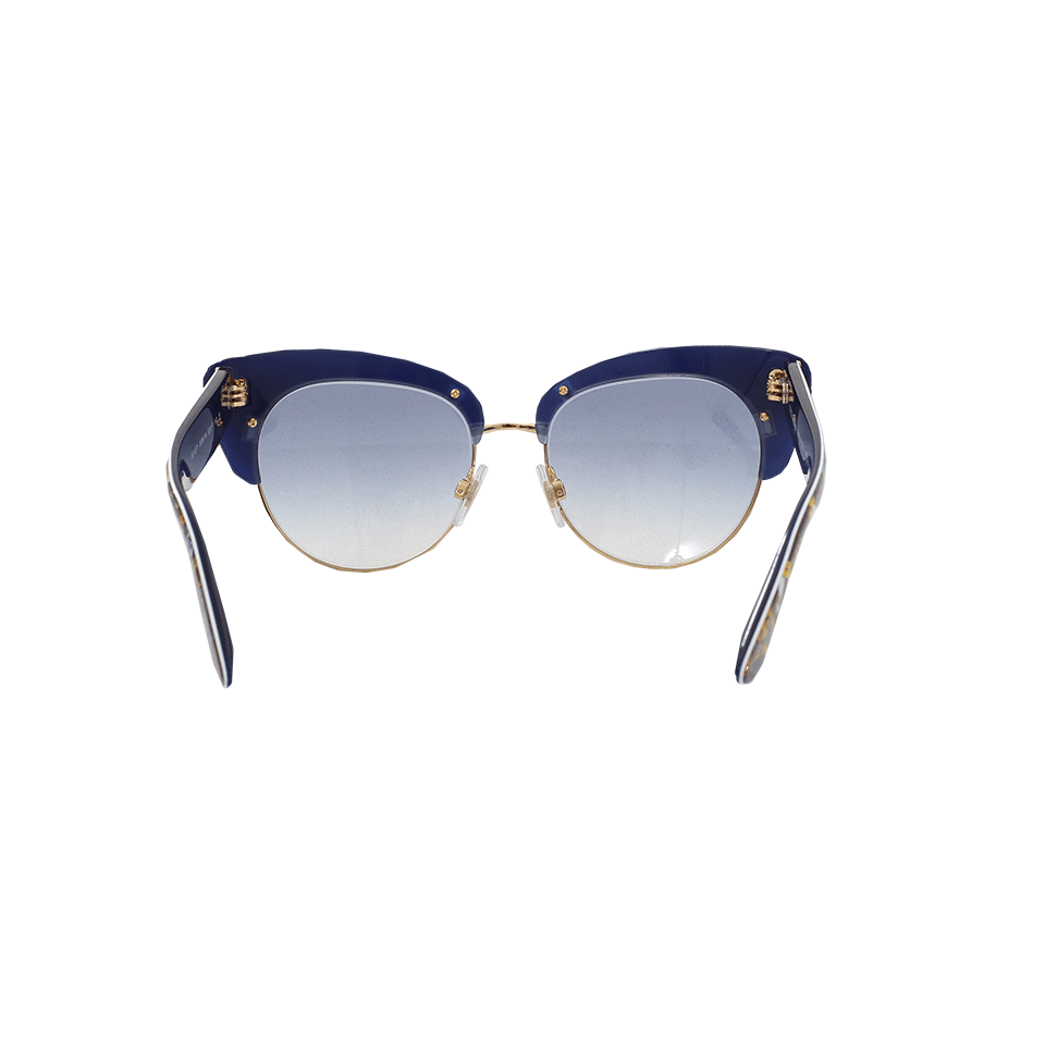 DOLCE & GABBANA-Cateye Sunglasses-LGHTBRWN
