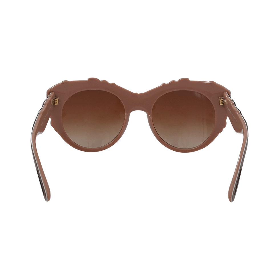 DOLCE & GABBANA-Gradient Sunglasses-POWDER