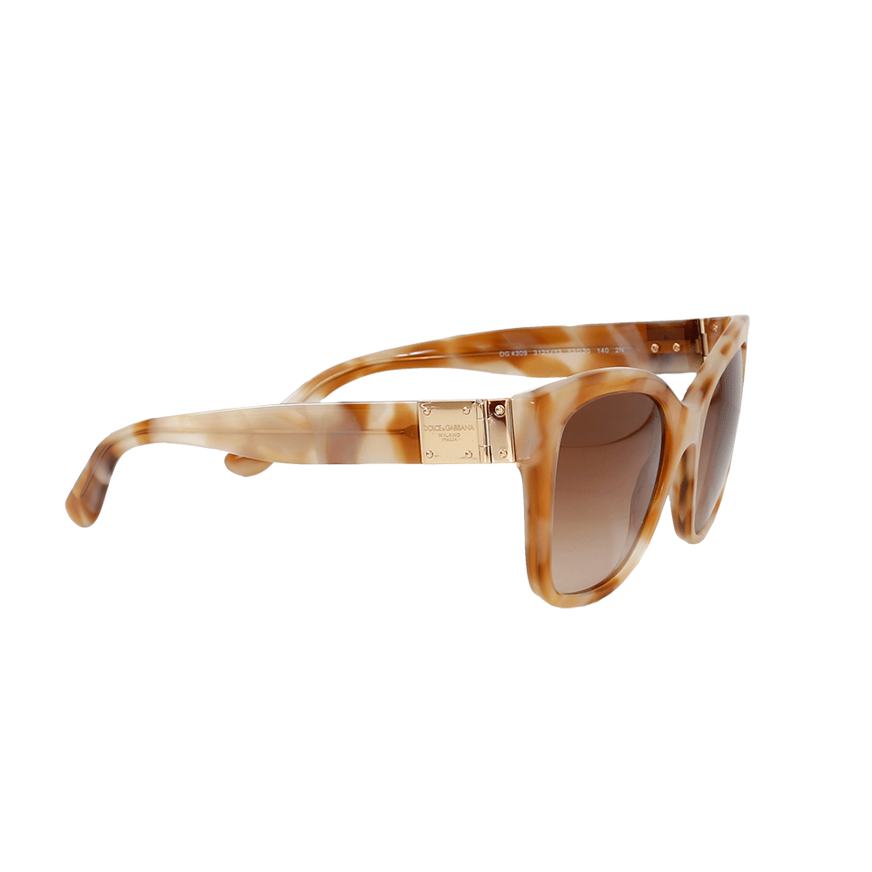 DOLCE & GABBANA-Havana Sunglasses-PRL BRWN