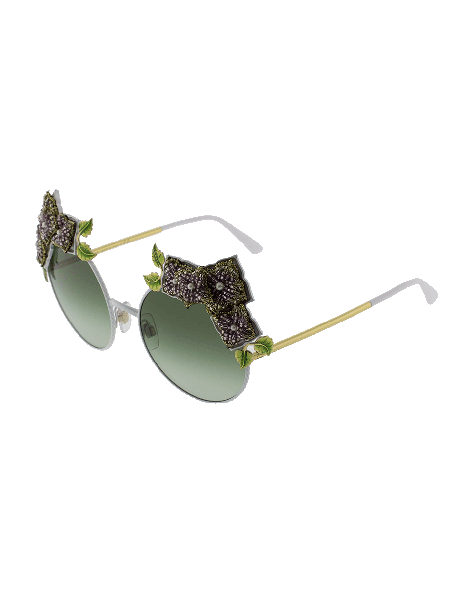 DOLCE & GABBANA-Ortensia Limited Edition Sunglasses-WHITE