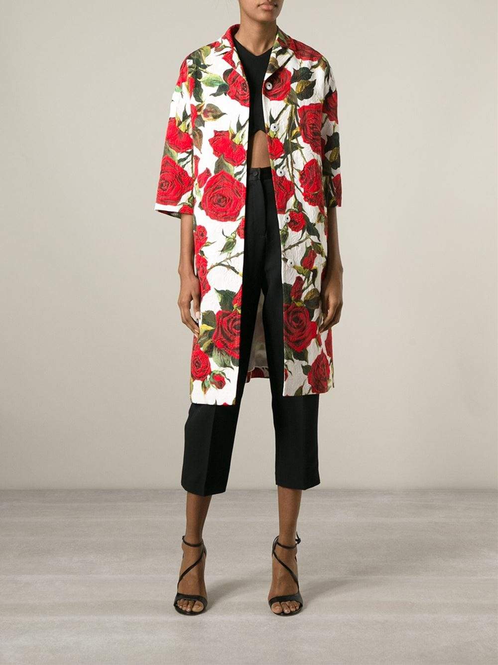 DOLCE & GABBANA-Rose Coat-