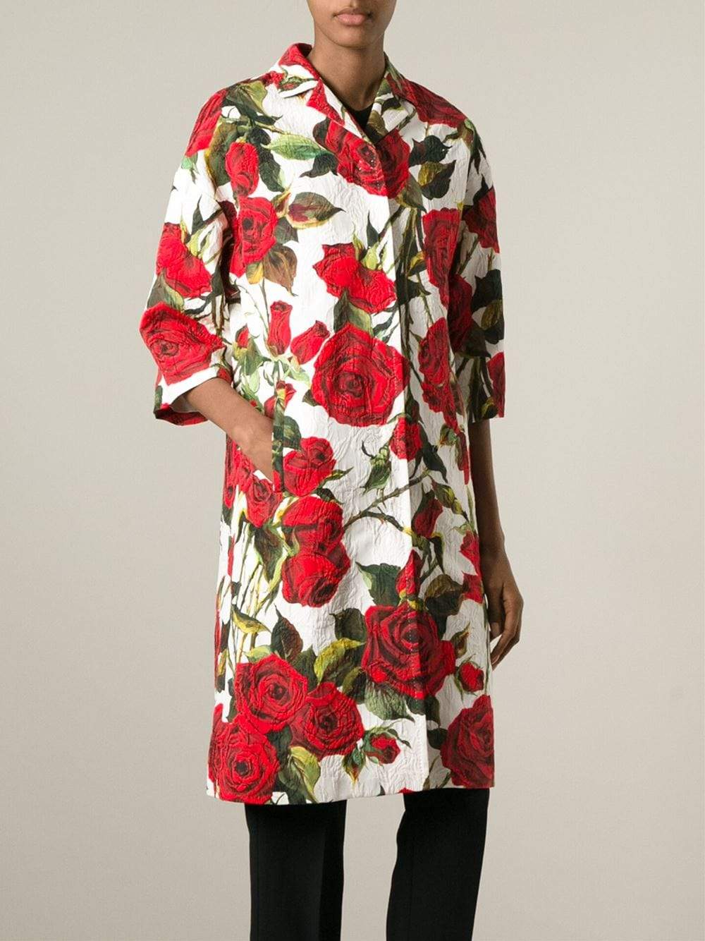 DOLCE & GABBANA-Rose Coat-