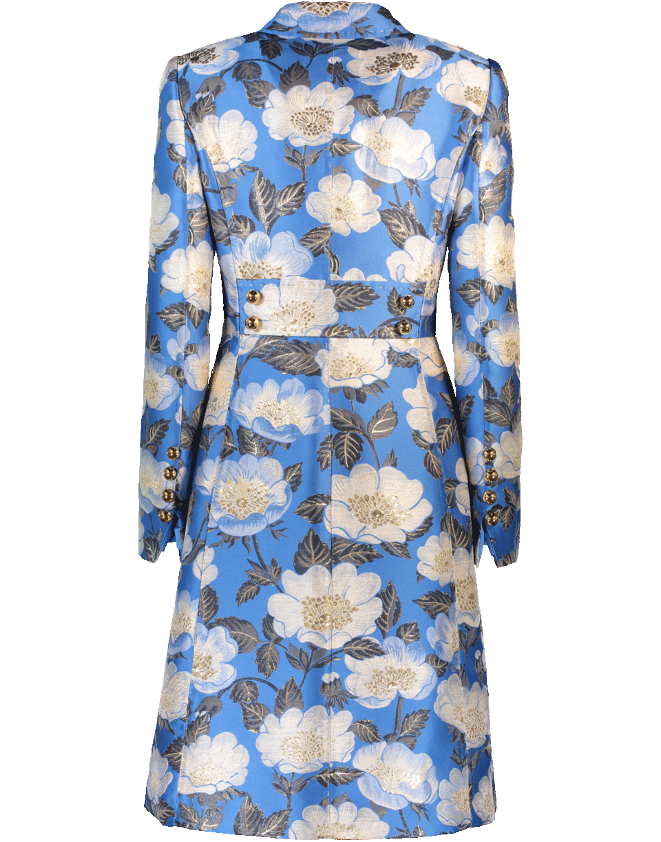 DOLCE & GABBANA-Lurex Jacquard Coat-