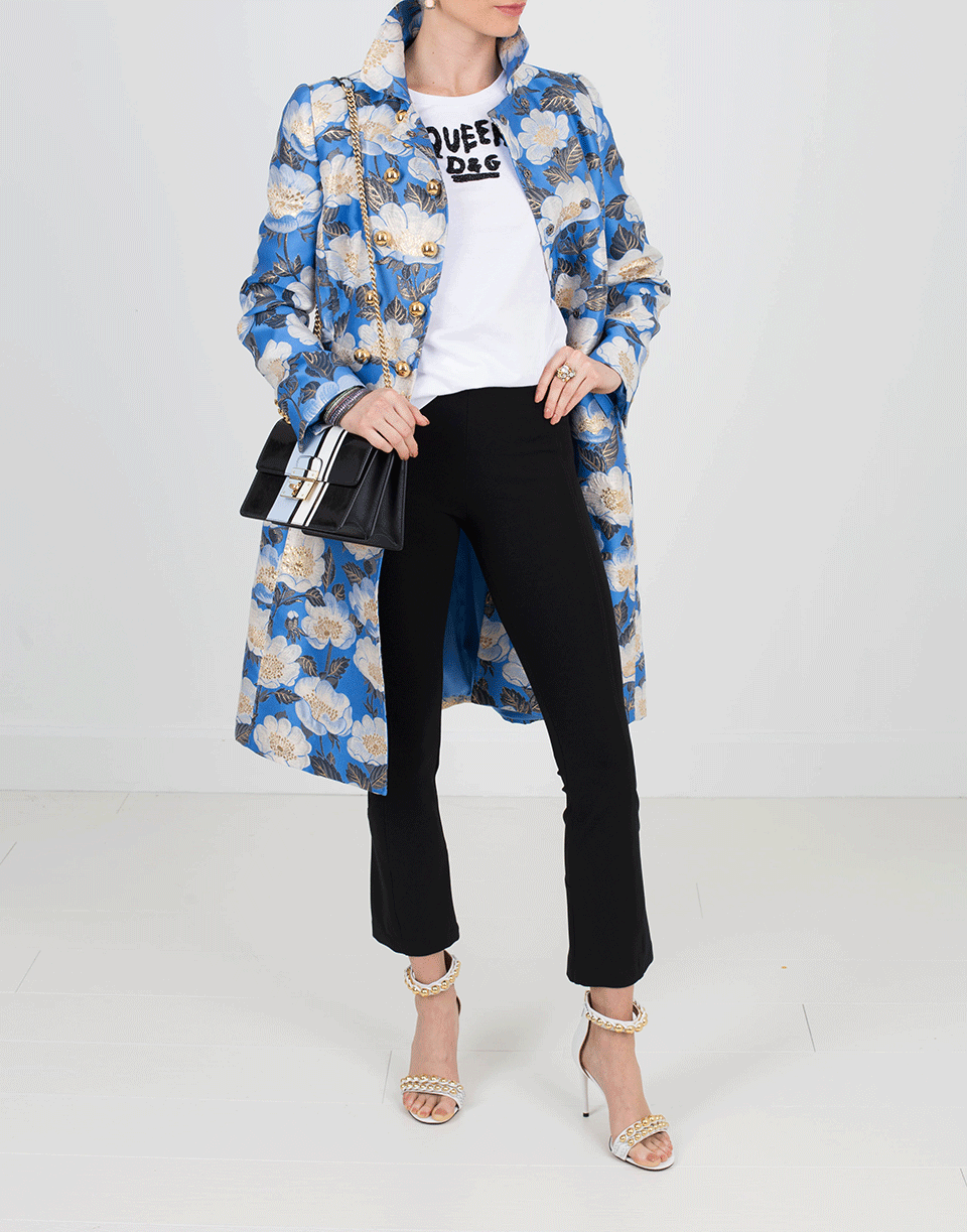 DOLCE & GABBANA-Lurex Jacquard Coat-