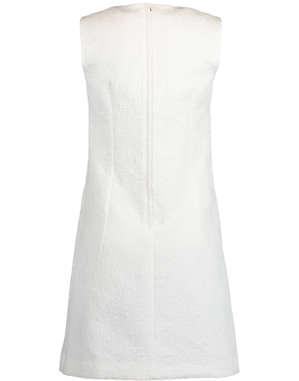 DOLCE & GABBANA-Floral Jacquard Shift Dress-