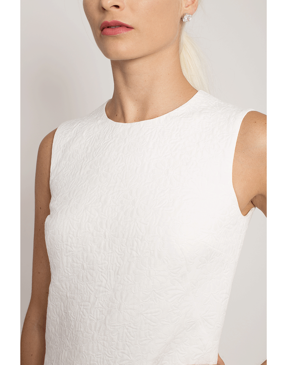 DOLCE & GABBANA-Floral Jacquard Shift Dress-