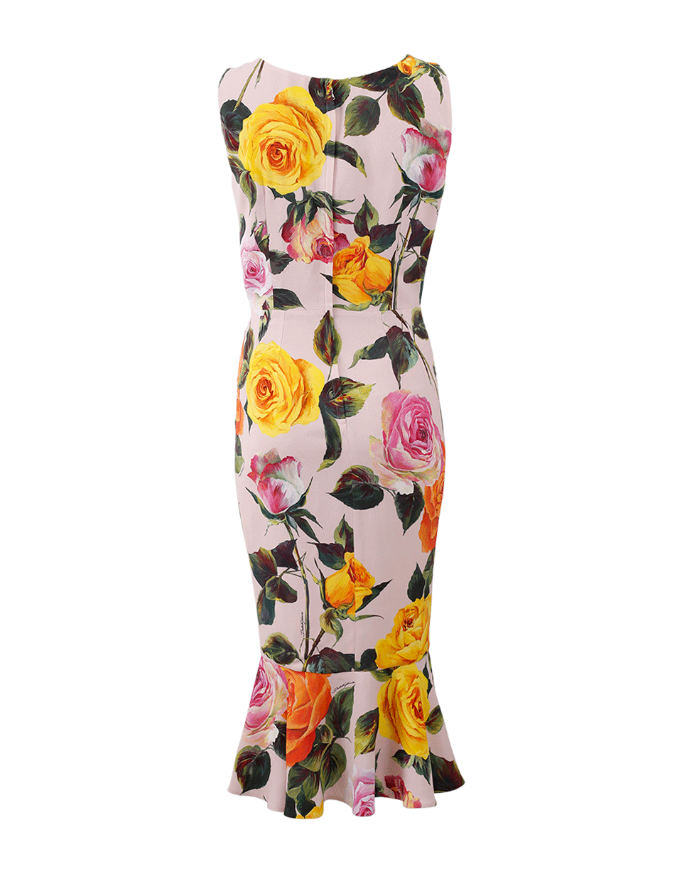 DOLCE & GABBANA-Floral Dress-
