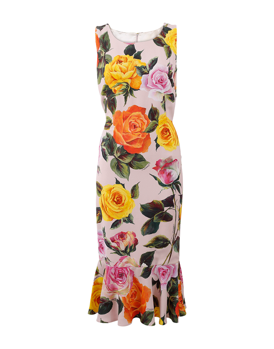 DOLCE & GABBANA-Floral Dress-