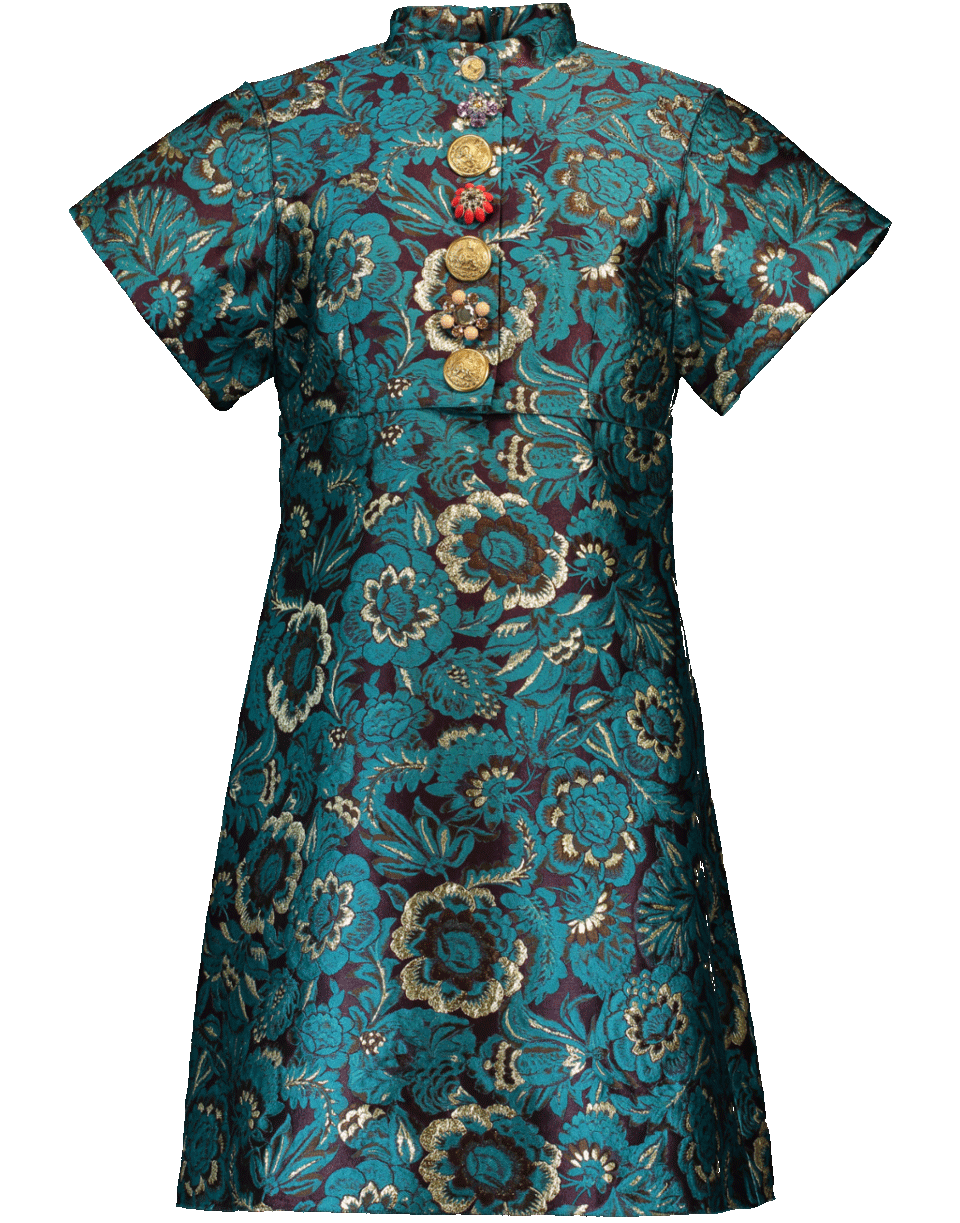 DOLCE & GABBANA-Jacquard Dress-