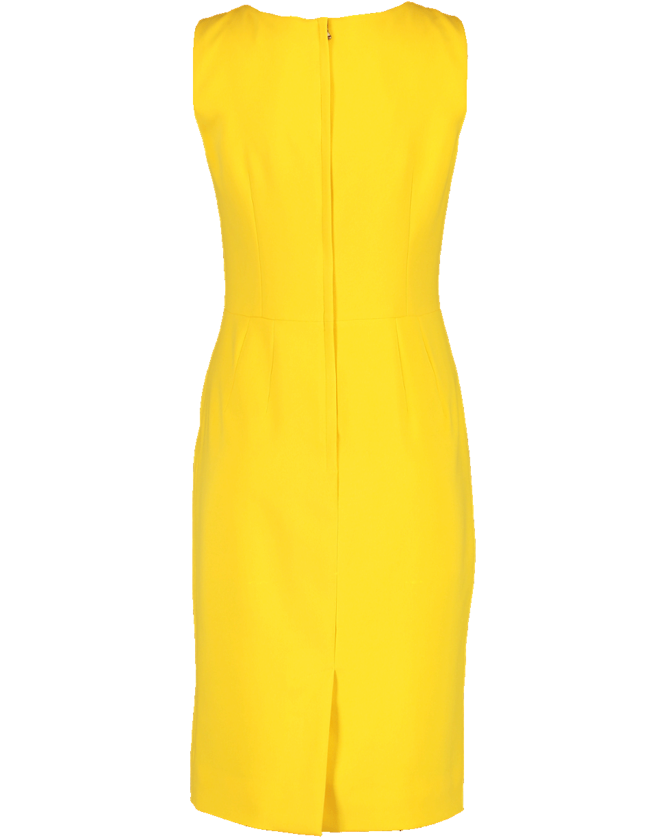 DOLCE & GABBANA-Fitted Cady Dress-