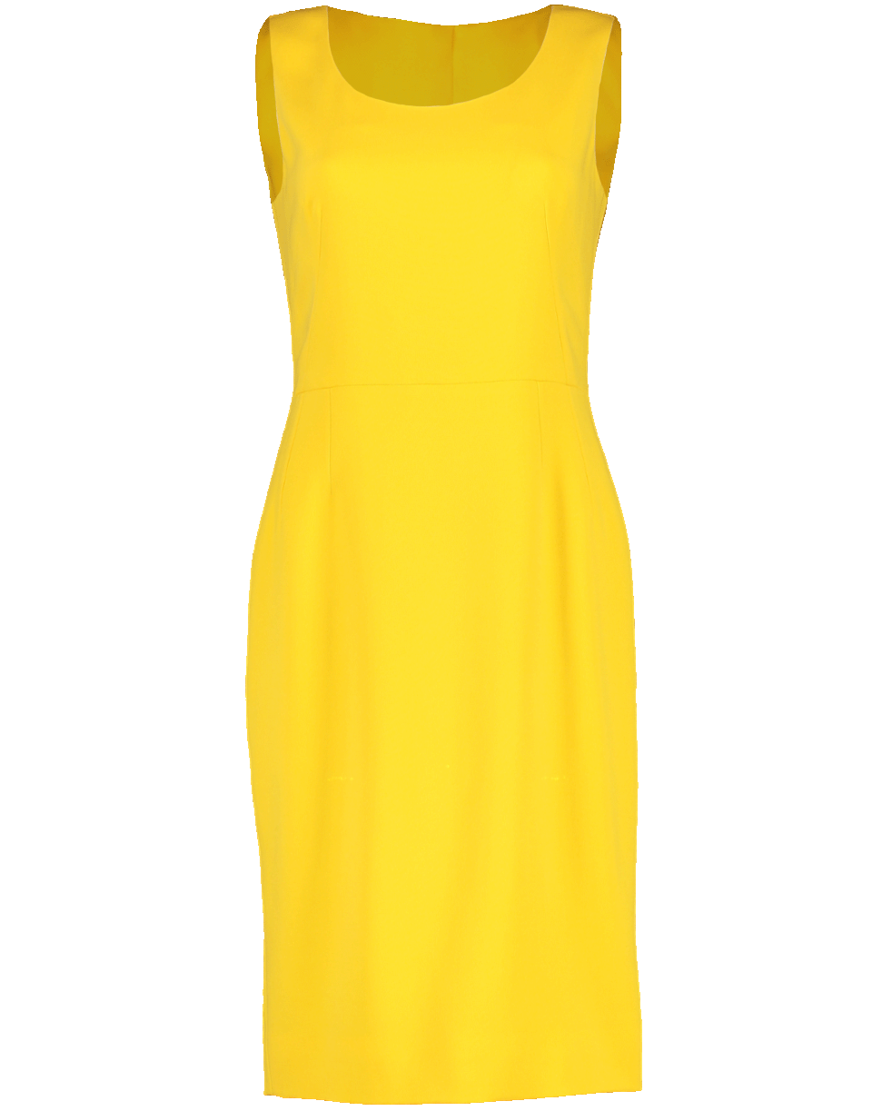 DOLCE & GABBANA-Fitted Cady Dress-