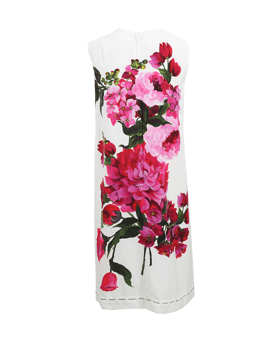 DOLCE & GABBANA-Cady Floral Shift Dress-