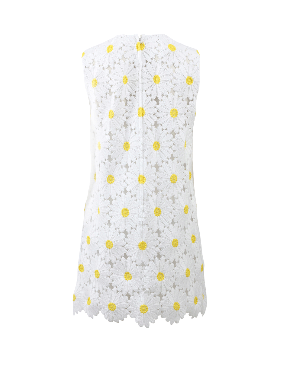 DOLCE & GABBANA-Daisy Macrame Shift Dress-