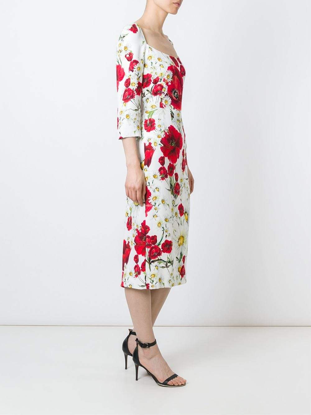 DOLCE & GABBANA-Daisy Poppy Dress-