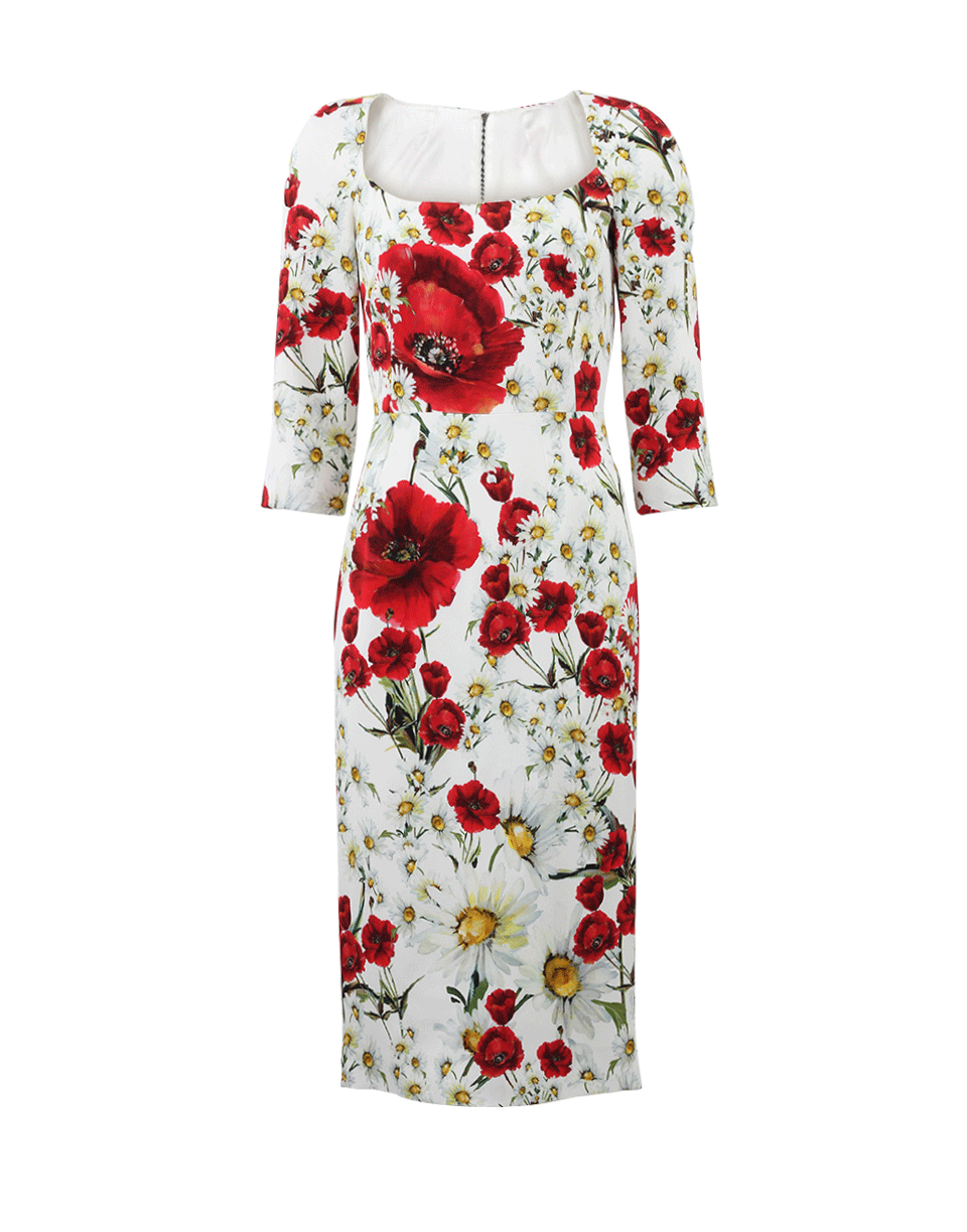 DOLCE & GABBANA-Daisy Poppy Dress-