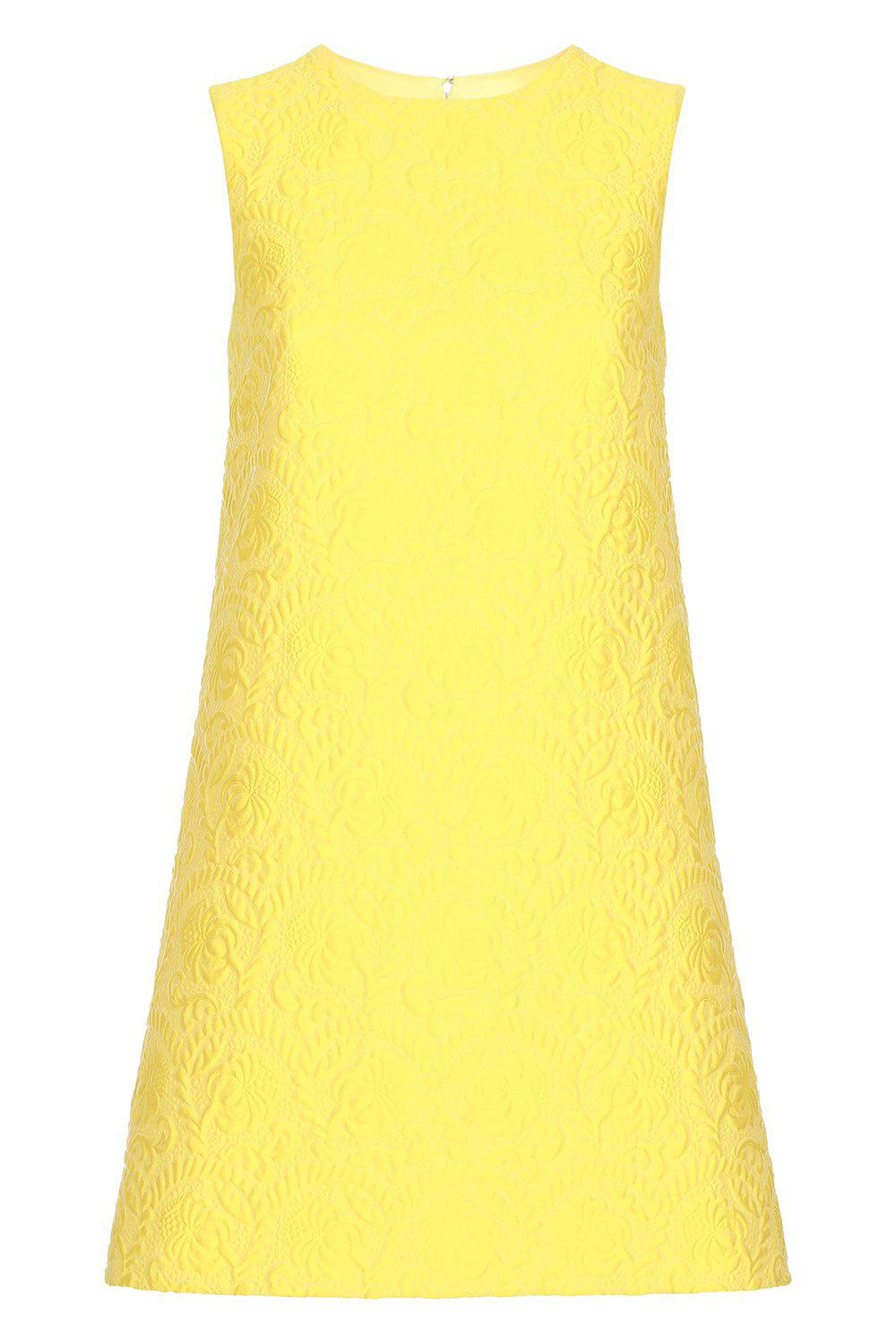 DOLCE & GABBANA-Mini Shift Dress-
