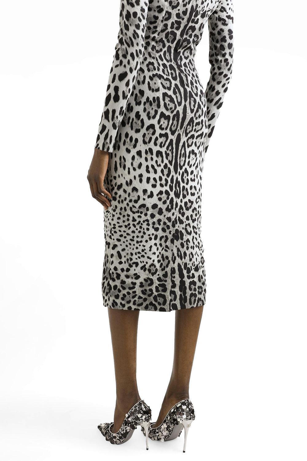 Leopard Print Midi Dress-LEONRGRI-38-CLOTHINGDRESSCOCKTAIL-DOLCE & GABBANA