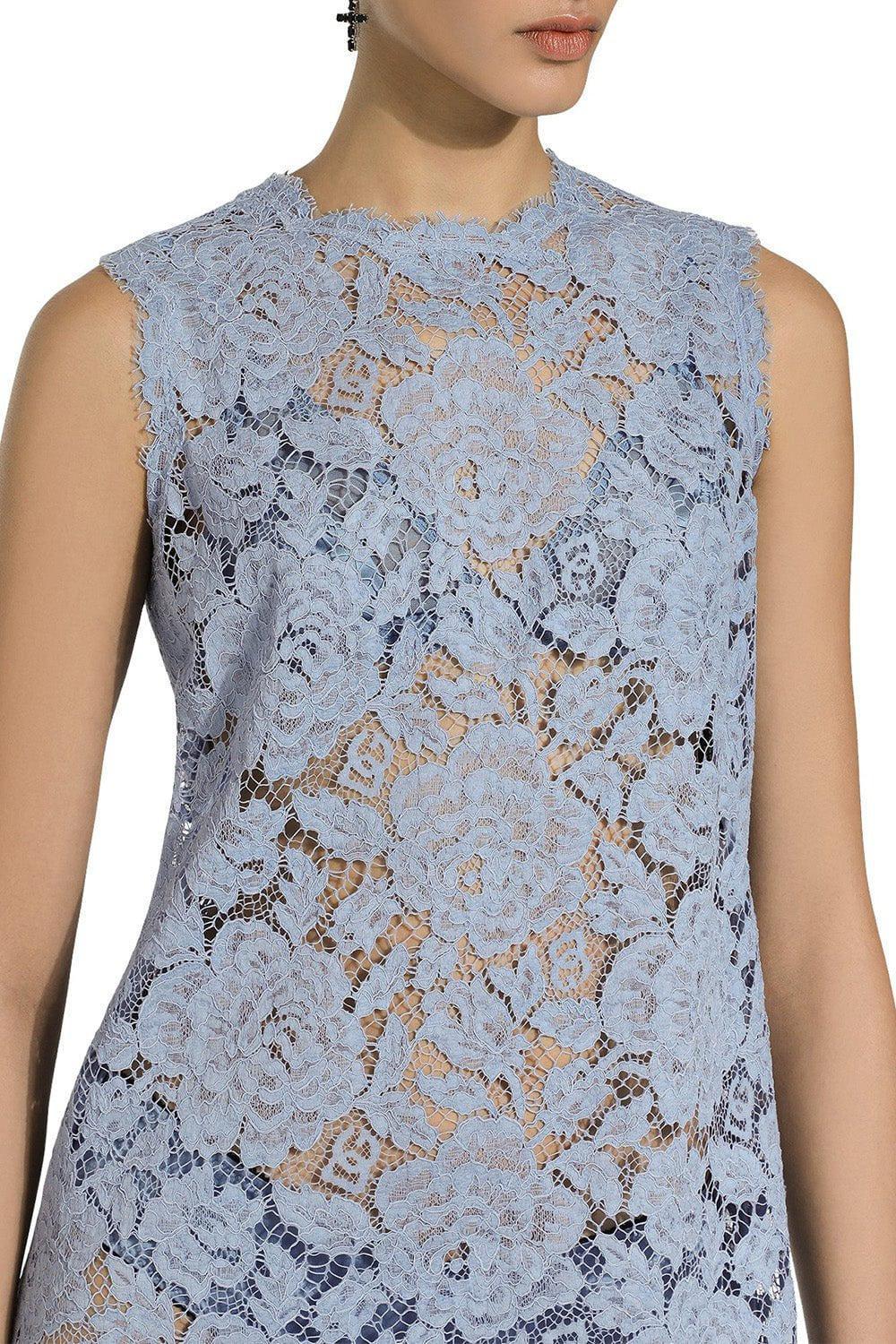 DOLCE & GABBANA-DG Logo Floral Short Dress-