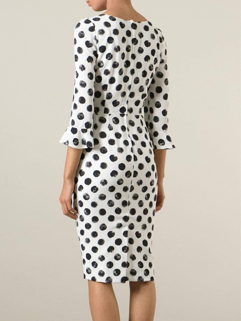 DOLCE & GABBANA-Polka Dot Dress-