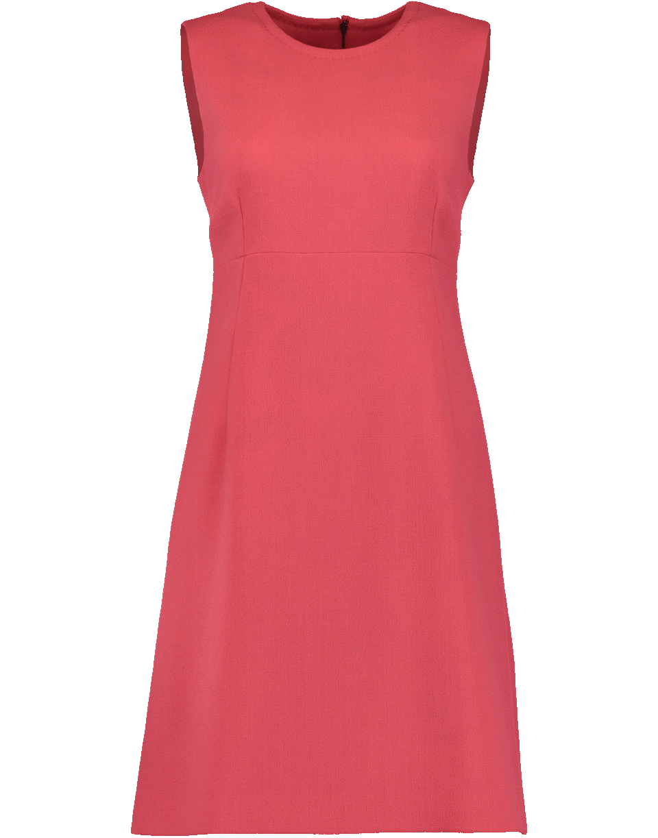 DOLCE & GABBANA-A Line Wool Crepe Dress-