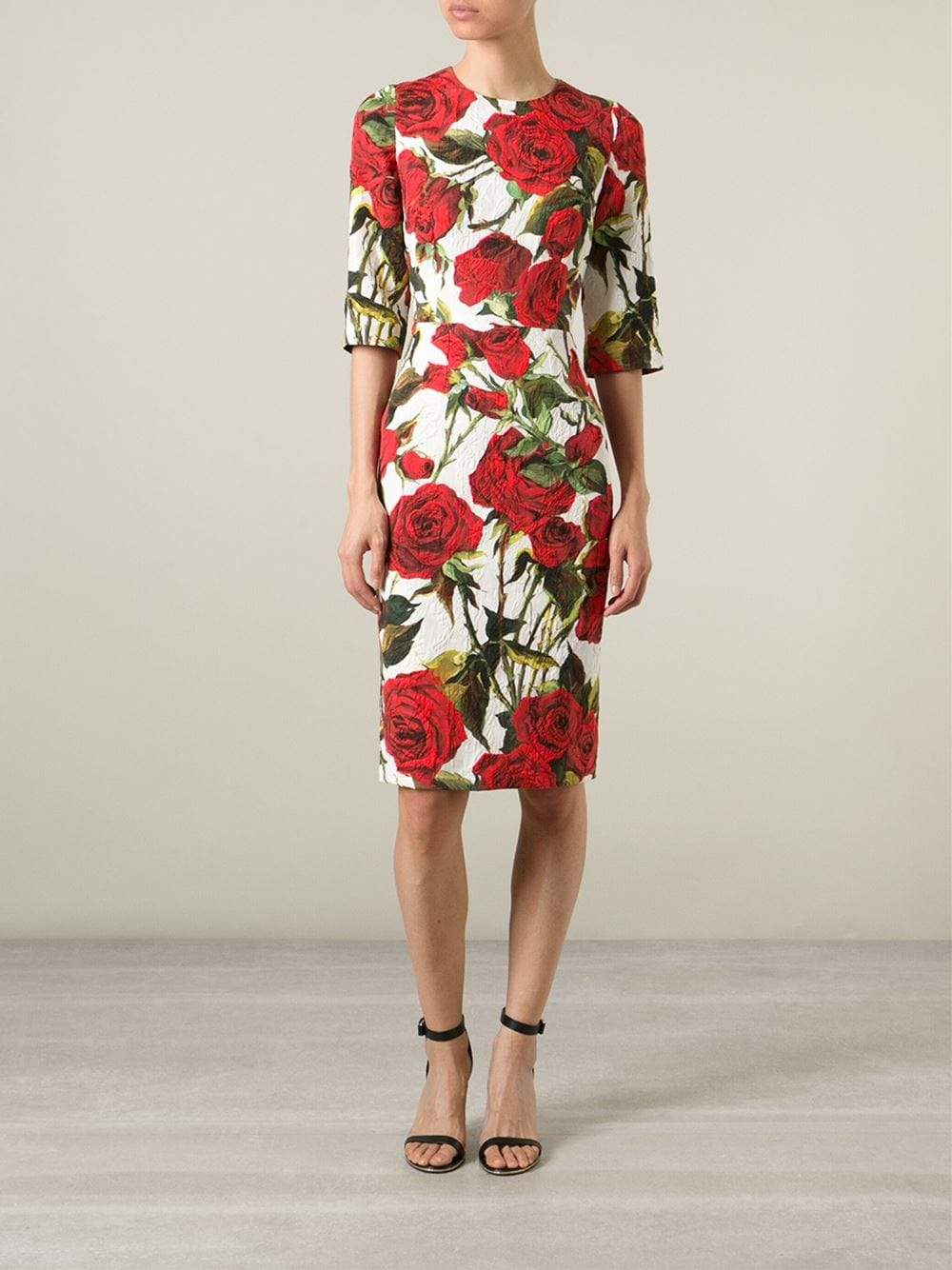 DOLCE & GABBANA-Rose Dress-