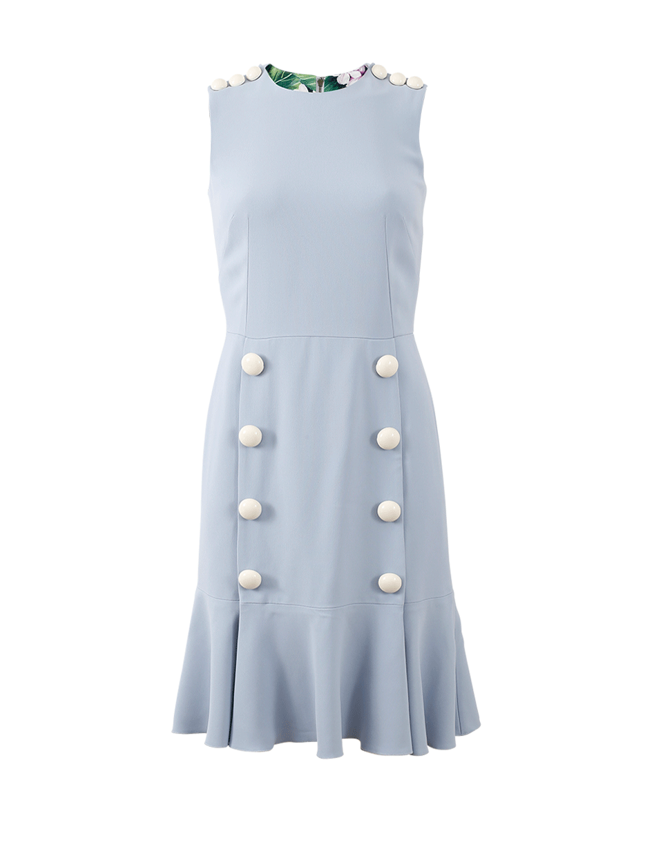 DOLCE & GABBANA-Cady Button Dress-