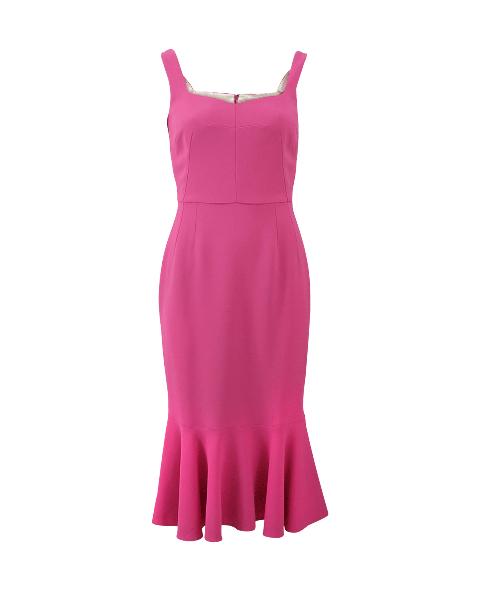 DOLCE & GABBANA-Flounce Bottom Dress-