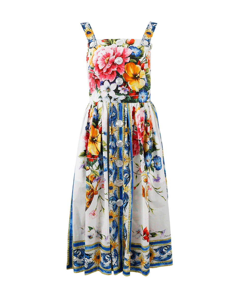 DOLCE & GABBANA-Floral Dress-