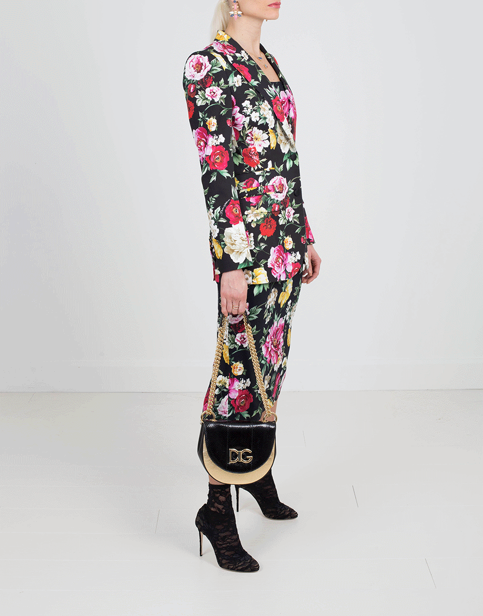 DOLCE & GABBANA-Floral Blazer-