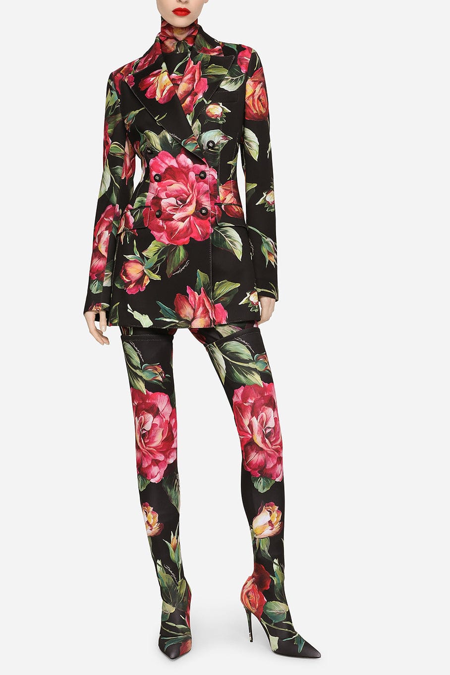 DOLCE & GABBANA-Double Breasted Blazer-