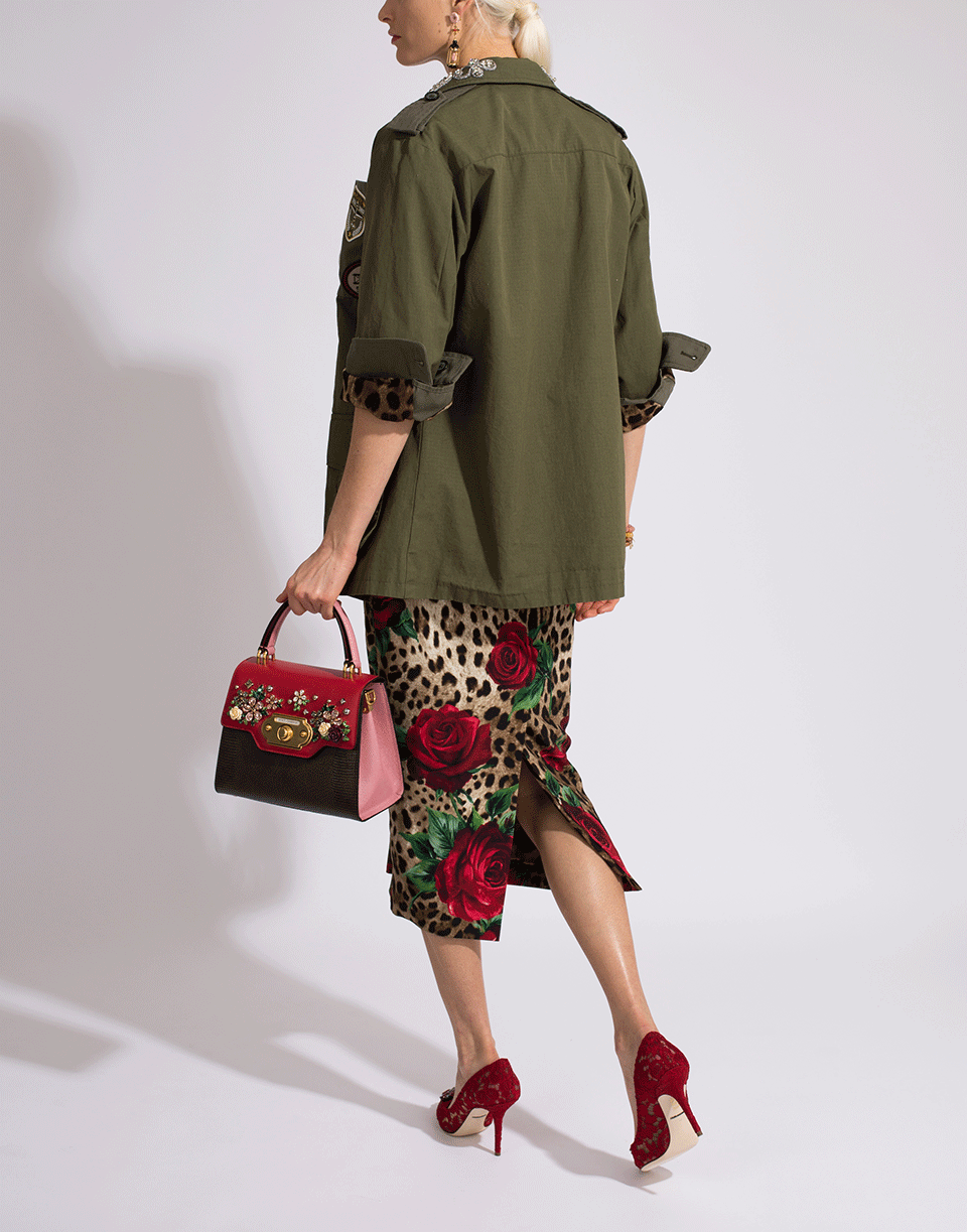 DOLCE & GABBANA-Queen Army Street Jacket-