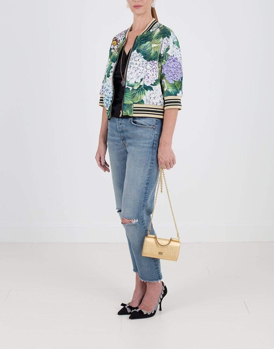 DOLCE & GABBANA-Shrunken Bomber Jacket-