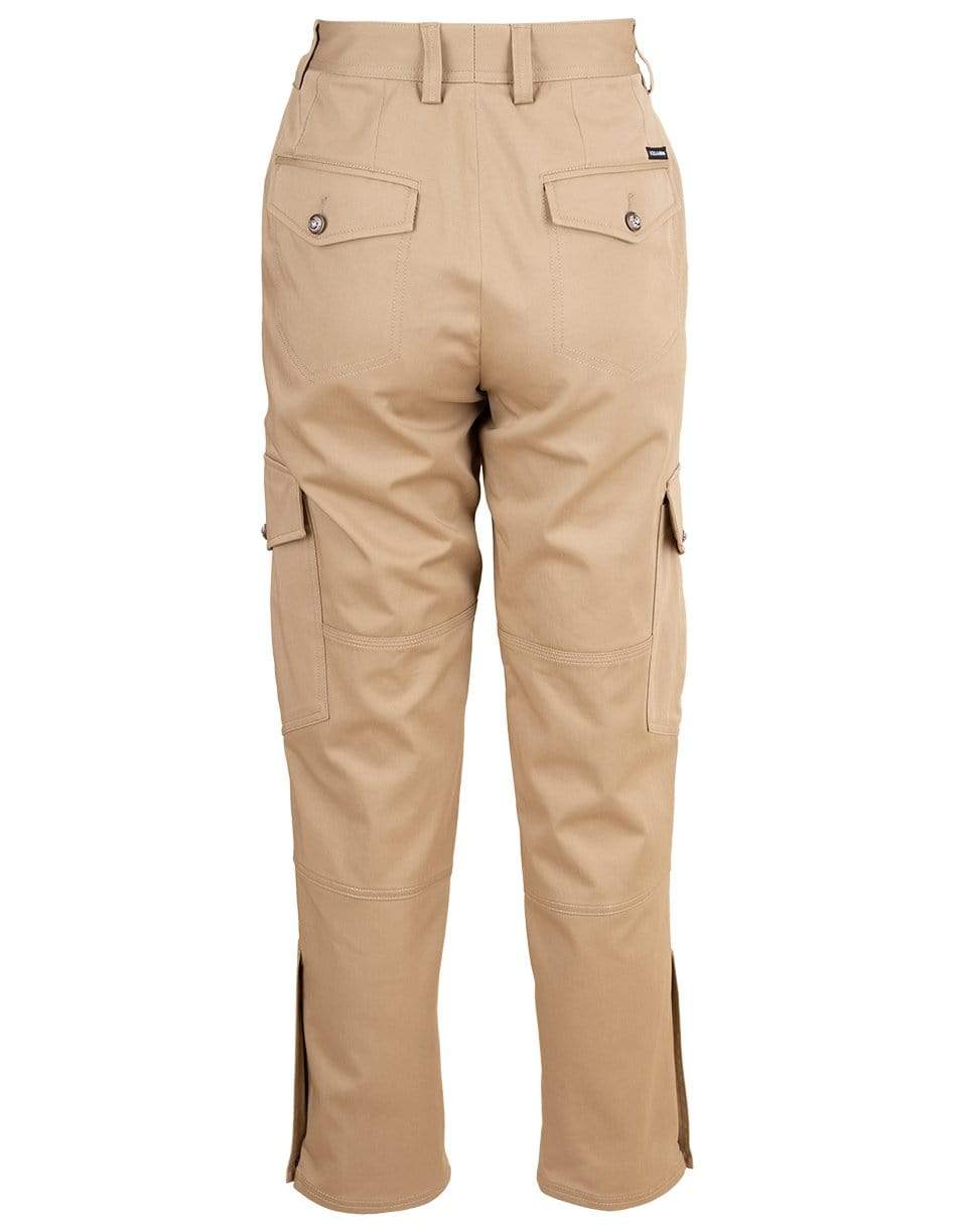 DOLCE & GABBANA-Khaki Cargo Pant-