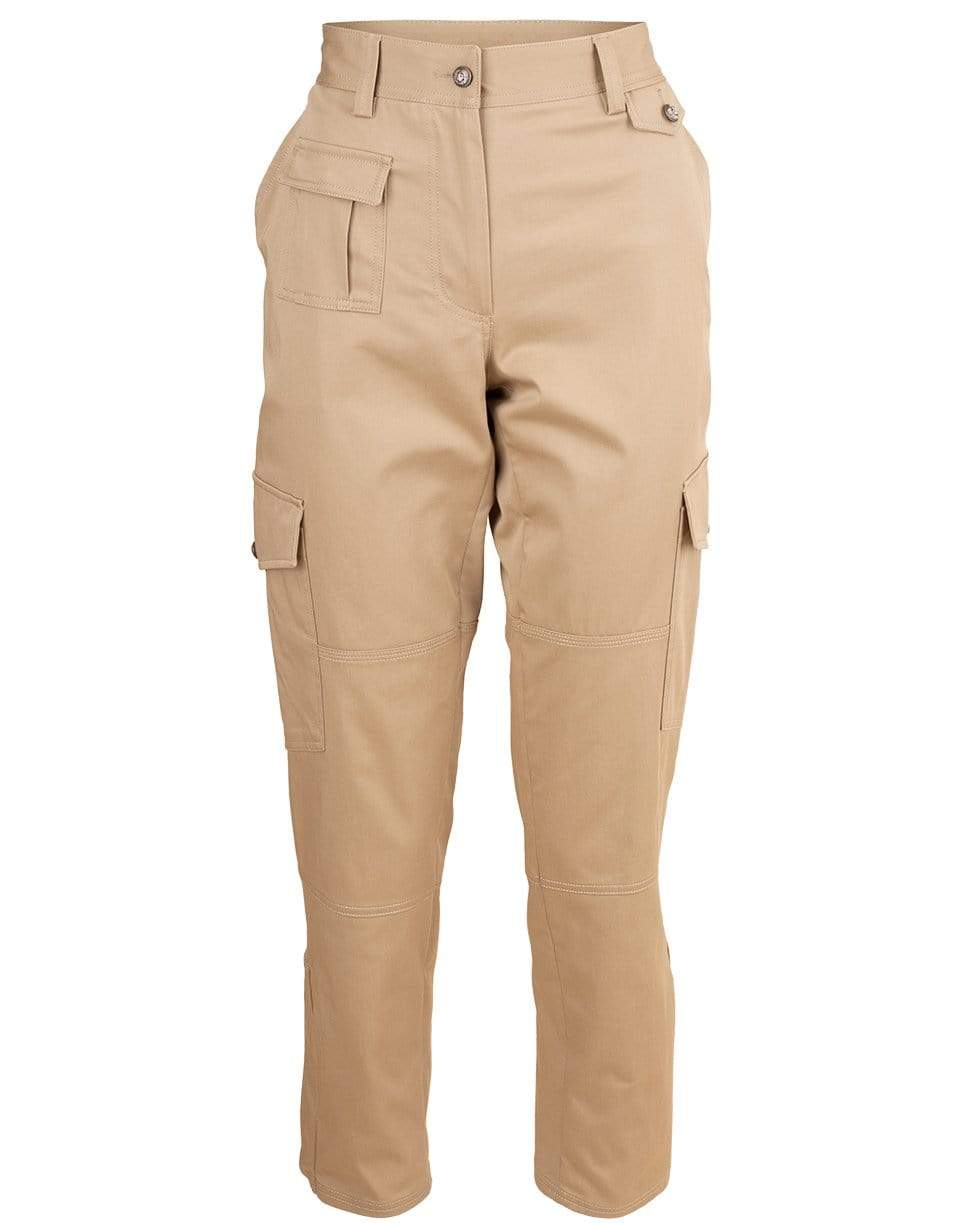 DOLCE & GABBANA-Khaki Cargo Pant-