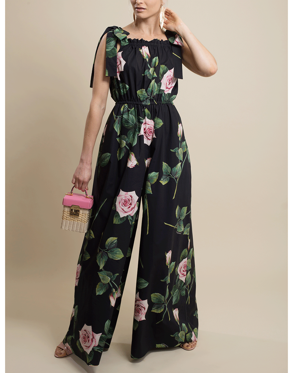 DOLCE & GABBANA-Palazzo Pant Tank Jumpsuit-