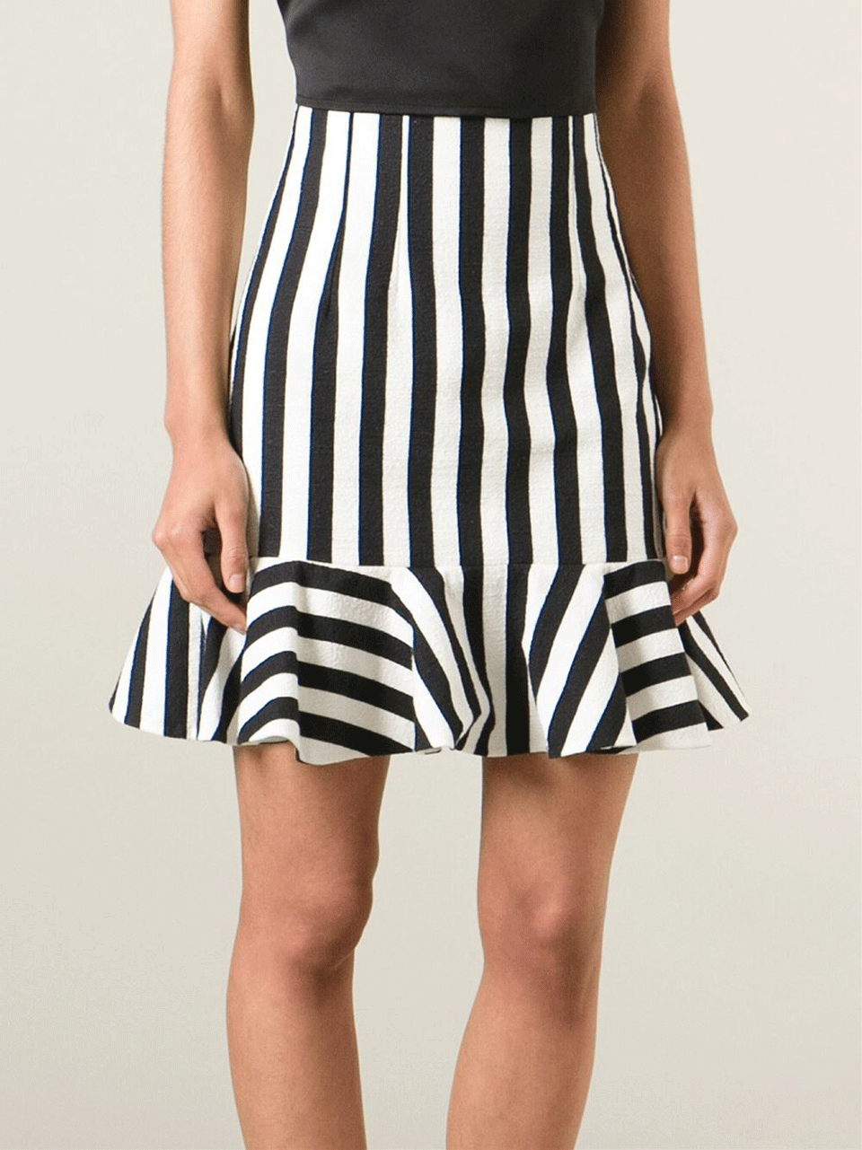 DOLCE & GABBANA-Stripe Skirt-