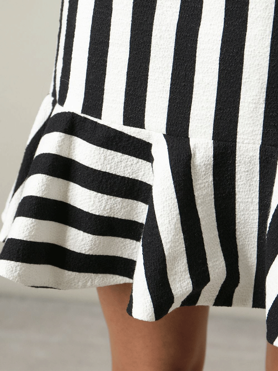 DOLCE & GABBANA-Stripe Skirt-