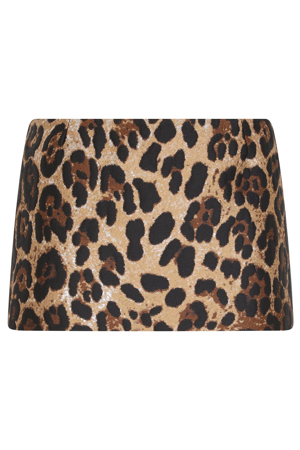 DOLCE & GABBANA-Mini Leopard Skirt-