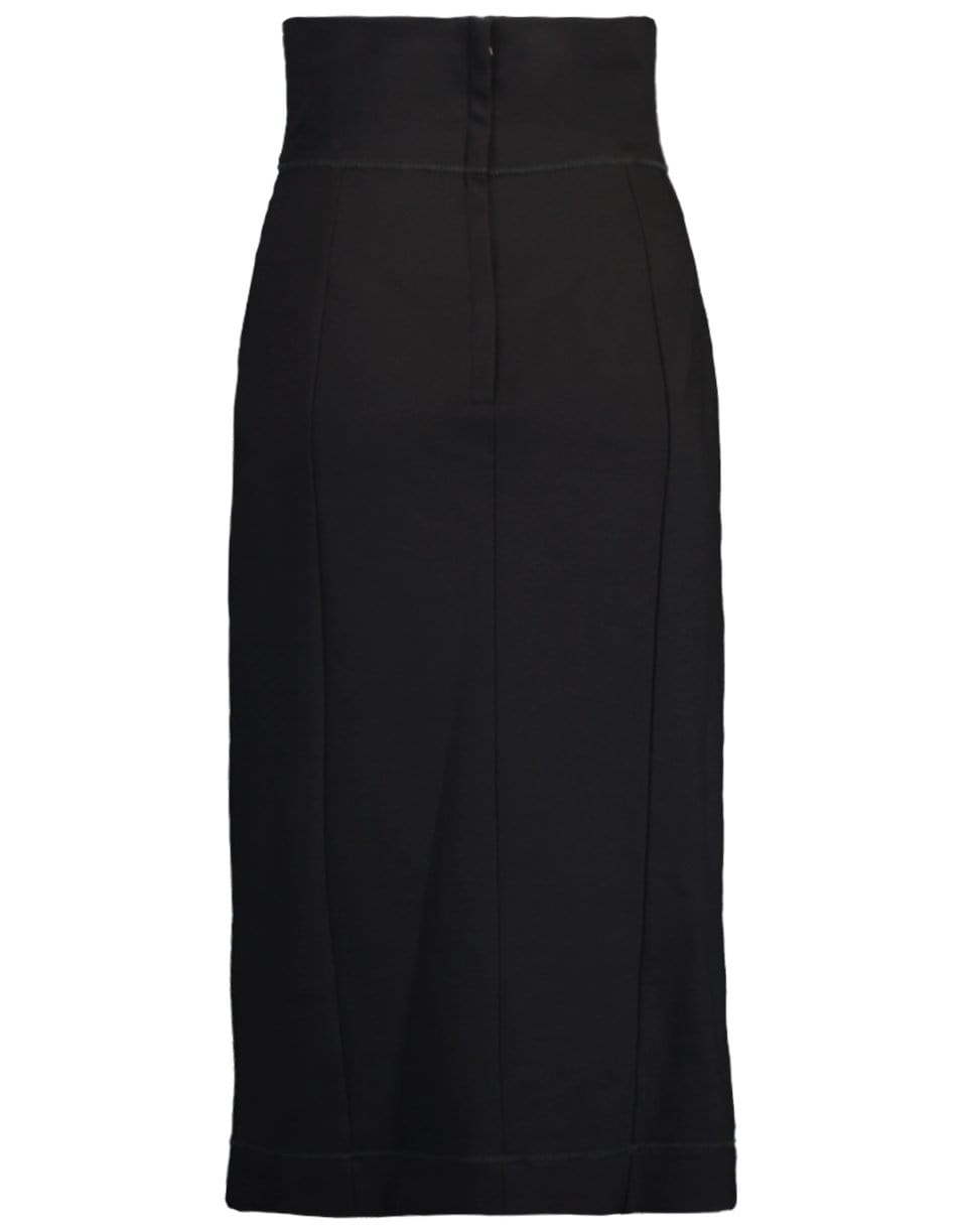 DOLCE & GABBANA-Logo Tubino Skirt-