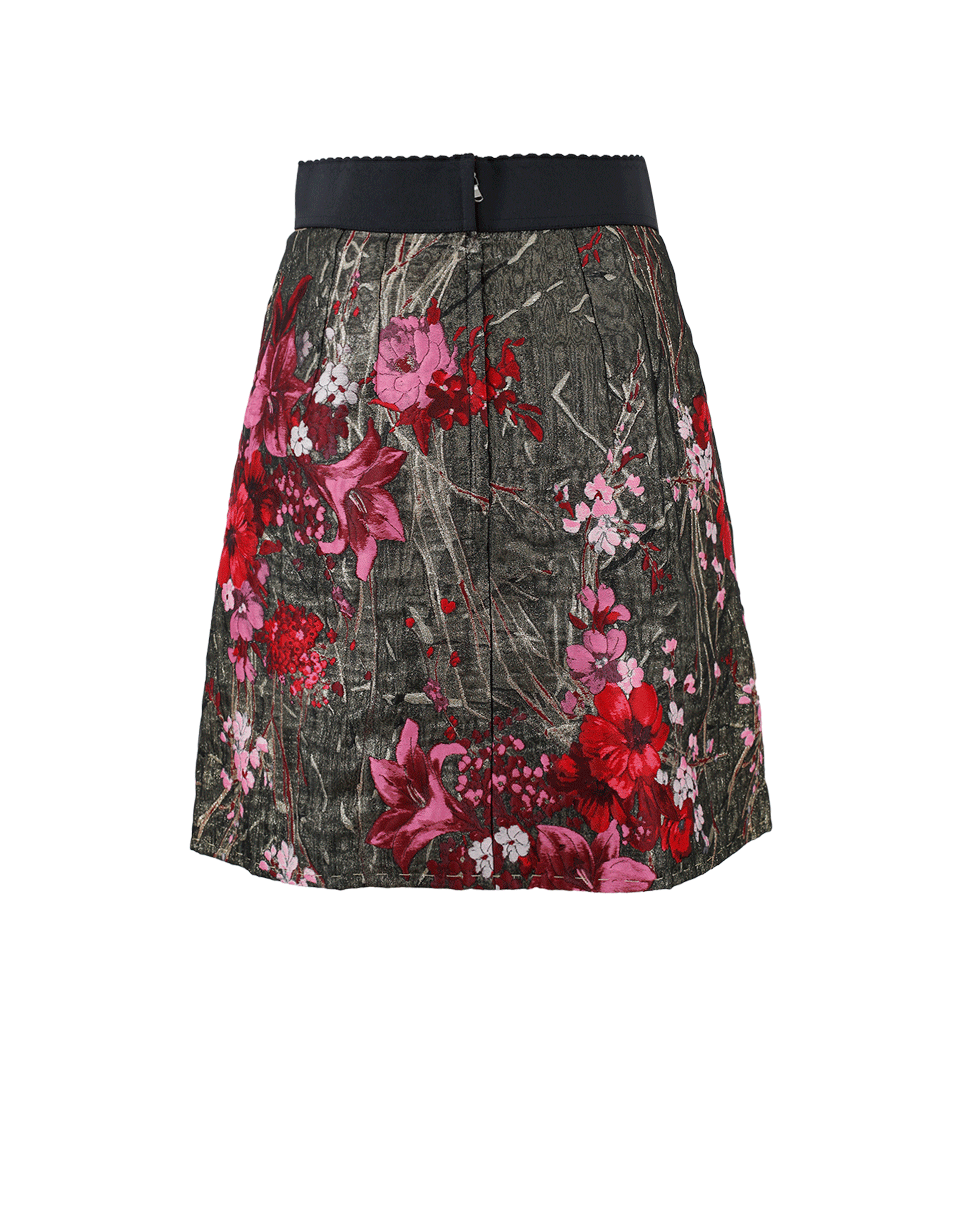 DOLCE & GABBANA-Brocade Skirt-